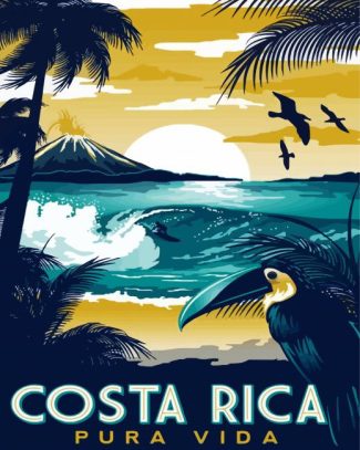 Costa Rica diamond painting