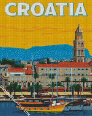 Croatia diamond painting