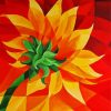 Cubism Flower diamond painting