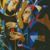 Cubism Women diamond painting