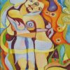 Cubist Art diamond painting