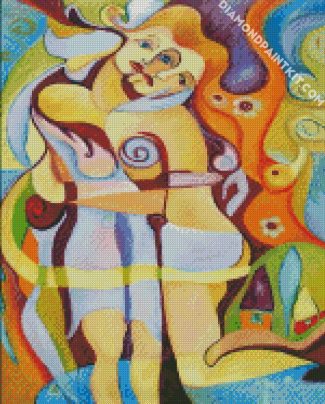 Cubist Art diamond painting