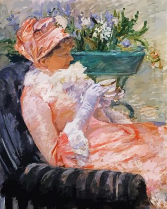 Cup Of Tea Mary Cassatt diamond painting