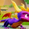 Cute Spyro diamond painting