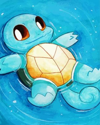 Cute Squirtle diamond painting