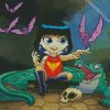 Cute Vampirella diamond painting