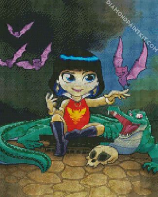 Cute Vampirella diamond painting