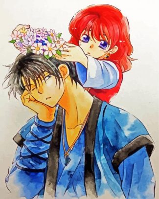 Cute Yona Of The Dawn Manga Anime diamond painting