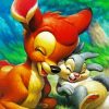 Cute Bambi And Thumper diamond painting