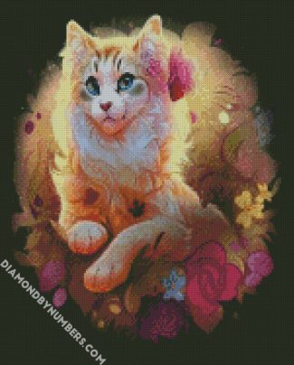 Cute Cat diamond painting