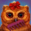 Cute Owl diamond painting