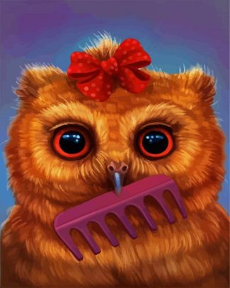 Cute Owl diamond painting