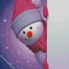 Cute Snowman diamond painting