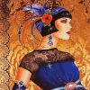 Deco Lady Vintage diamond painting