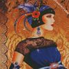 Deco Lady Vintage diamond painting