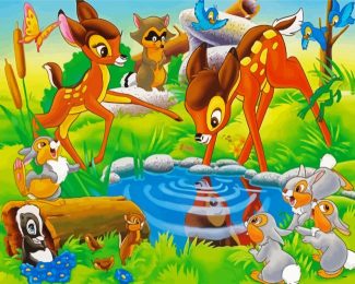 Disney Bambi And Friends diamond painting