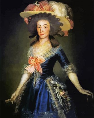 Duchess Countess Of Benavente Goya Art diamond painting