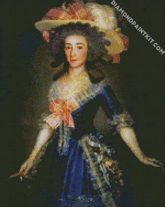 Duchess Countess Of Benavente Goya Art diamond painting