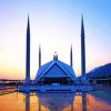 faisal mosque Islamabad diamond painting