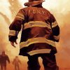 Fireman diamond painting