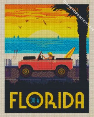 Florida diamond painting