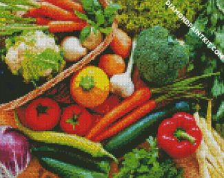 Fresh Vegetables diamond painting