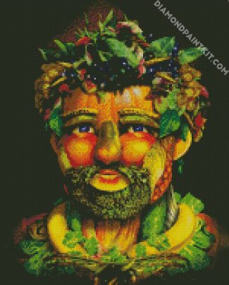 Fruit And Vegetable Man diamond painting