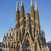 Gaudi Sagrada Familia diamond painting