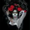 gothic La Calavera Catrina diamond painting