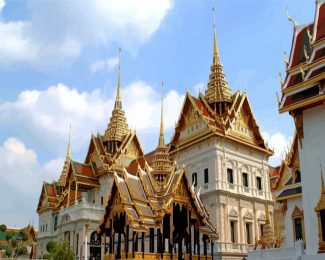 Grand Palace Bangkok diamond painting