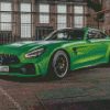 Green Mercedes Amg diamond painting