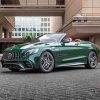 Green Mercedes AMG S63 diamond painting