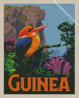 Guinea diamond painting