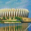 Hampton Coliseum diamond painting