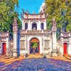 Hanoi Temple Of Literature diamond painting