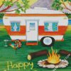 Happy Camping diamond painting