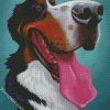 Happy Dog diamond painting