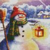 Happy Snowman diamond painting