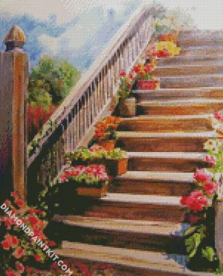 Heaven Stairway diamond painting