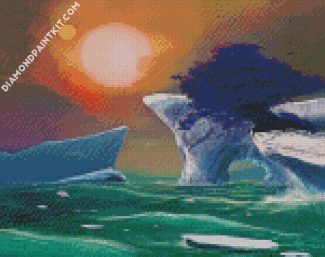 Iceberg Tree diamond painting