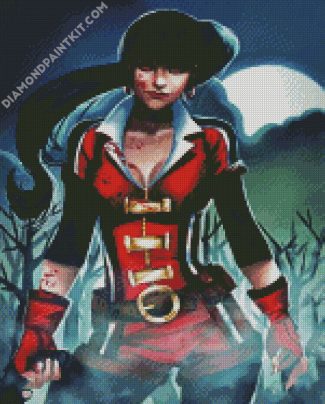 Illustration Vampirella diamond painting