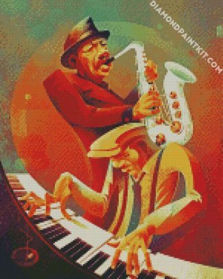 Jazz Men diamond painting