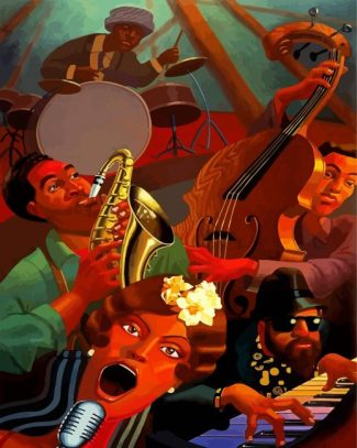 Jazz Musicians diamond painting