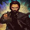 John Wick diamond painting