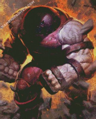 Juggernaut Marvel Hero diamond painting