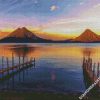 Lake Atitlan Guatemala diamond painting