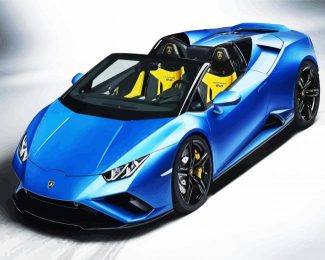 Lamborghini Huracan diamond painting