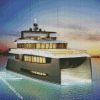 Luxury Catamaran diamond painting