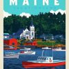 Maine diamond painting