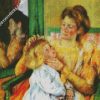 Mary Cassatt Mother Combing Her Child's Hair diamond painting